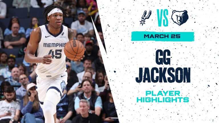GG Jackson Highlights vs. San Antonio Spurs