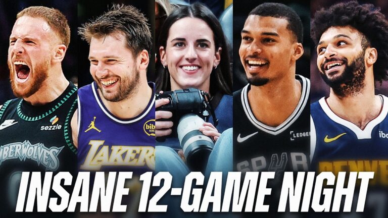 The CRAZIEST 12-Game NBA Night of the Season March 25, 2026