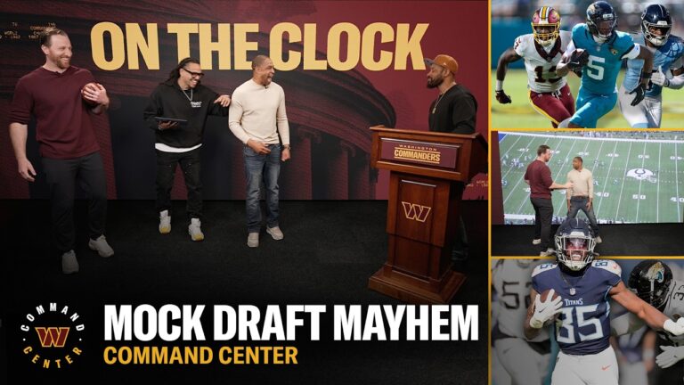 With the 7th Pick in the 2026 NFL Draft! Offensive Adds Chig Okonkwo Breakdown Command Center