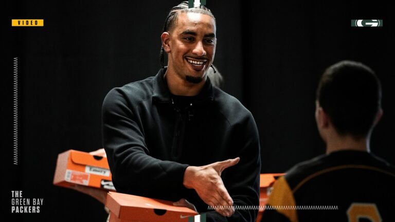 Jordan Love gifts cleats to local youth sports teams