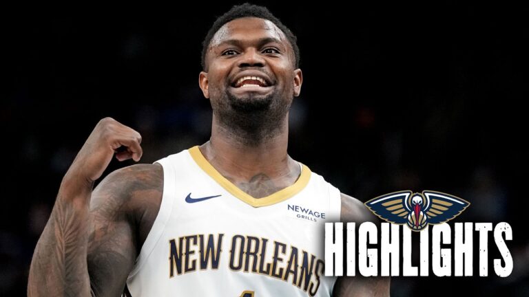 Zion Williamson Highlights vs. Detroit Pistons 3 26 26