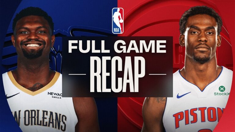Game Recap: Pistons 129, Pelicans 108