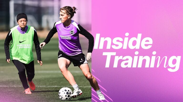 Groundwork continues for foxes visit Brighton’s Inside Training