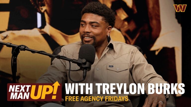 Post-Signing 1-on-1: WR Treylon Burks Free Agency Friday x Next Man Up Washington Commanders