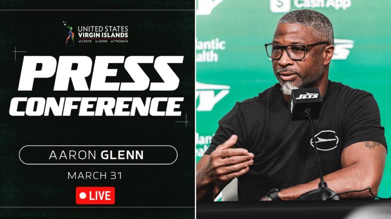 Aaron Glenn NFL League Meeting Press Conference (3 31) New York Jets