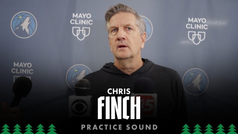 Our Off-Ball Has Been Sharper. Chris Finch Practice Sound 03.27.26