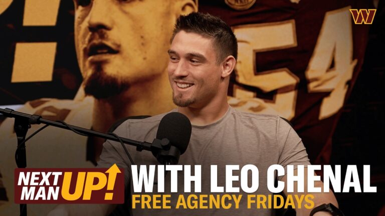 Post-Signing 1-on-1: LB Leo Chenal Free Agency Friday x Next Man Up Washington Commanders