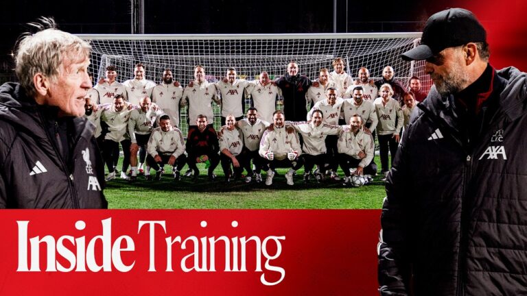 Inside Training: Liverpool FC Legends train ahead of Dortmund! Thiago, Crouch & More!