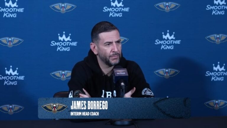 James Borrego Previews Pelicans’ Game at Raptors 3 27 26