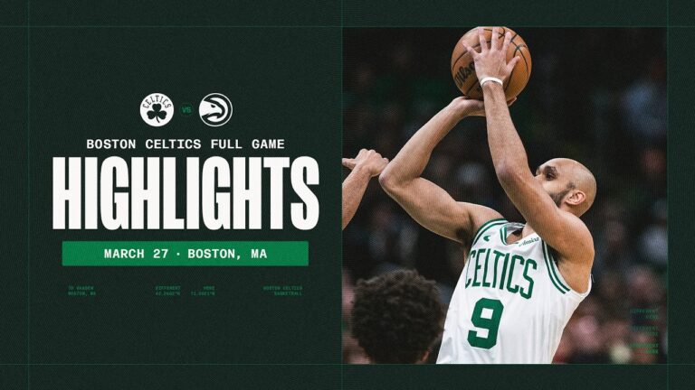 Payton Pritchard & Jayson Tatum star in 109-102 Boston Celtics win over Hawks Extended Highlights