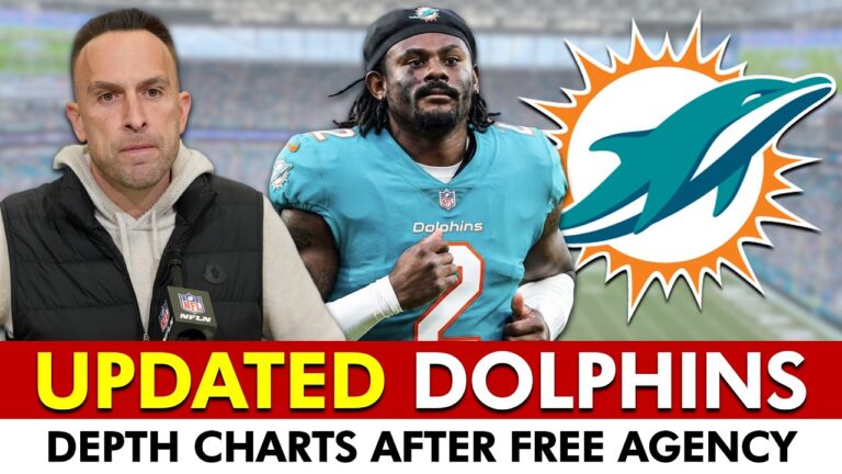 UPDATED Miami Dolphins Depth Charts After NFL Free Agency