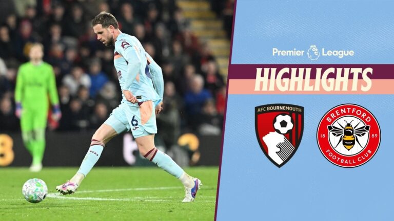 South Coast Stalemate Bournemouth 0-0 Brentford Premier League Highlights