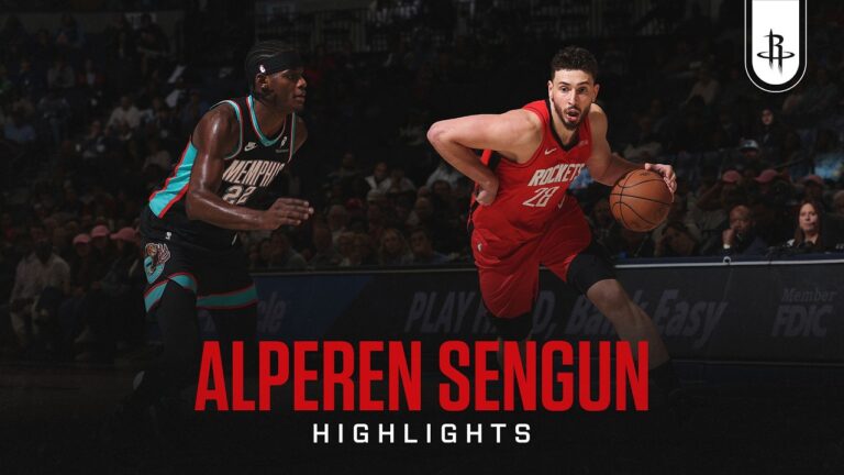 Alperen Sengun (14 points) Highlights vs. Memphis Grizzlies