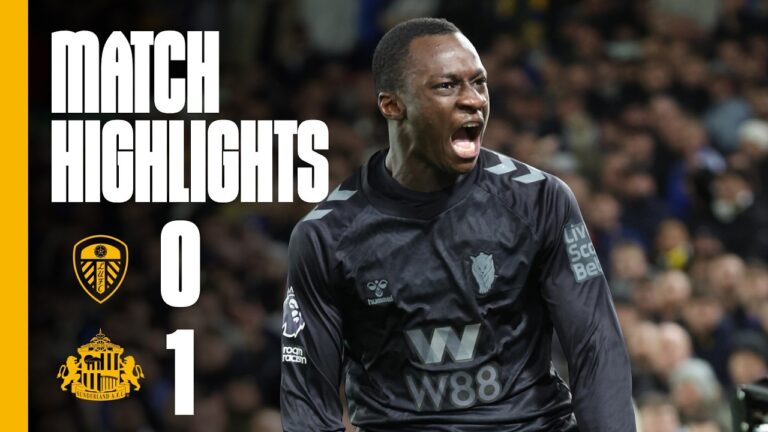 Diarra Penalty Seals Away Win Leeds United 0 – 1 Sunderland AFC Premier League Highlights