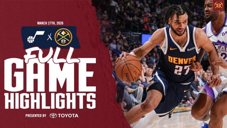 Denver Nuggets Beat The Utah Jazz Toyota Game Recap