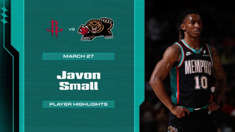 Javon Small Highlights vs. Houston Rockets standard