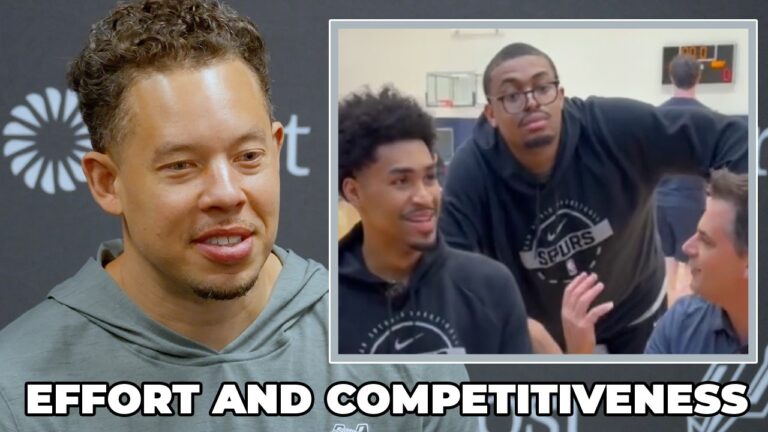 Mitch Johnson on the Spurs Effort and Competitiveness Throughout the Regular Season
