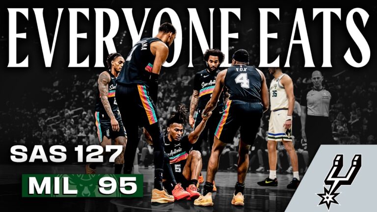 Spurs Continue Red Hot Win Streak In Milwaukee!