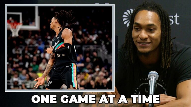 Devin Vassell on Taking One Game at a Time and Securing Second Seed in the West