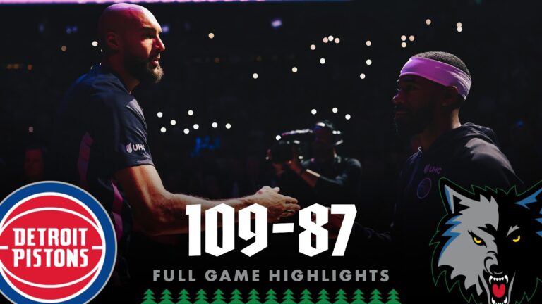 Minnesota Timberwolves Fall To The Detroit Pistons 109-87 03.28.26