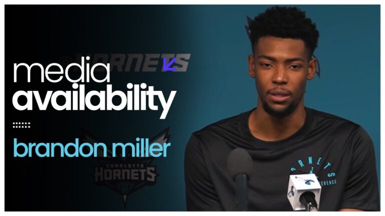 Hornets vs 76ers: Brandon Miller Postgame Media Availability 3 28 2026