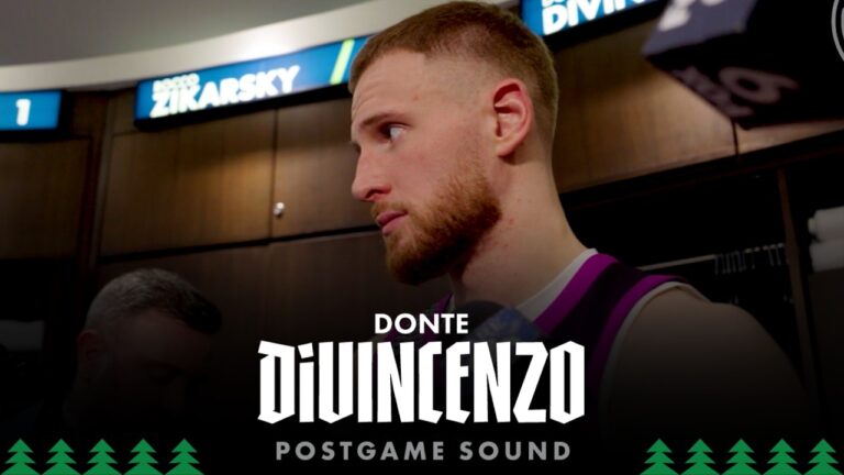 We Had Trouble Knocking Down Our Open Opportunities. Donte Divincenzo Postgame Sound 3.28.26
