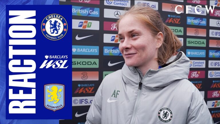 BOMPASTOR & NUSKEN react post-Villa Chelsea 4-3 Aston Villa WSL 25 26