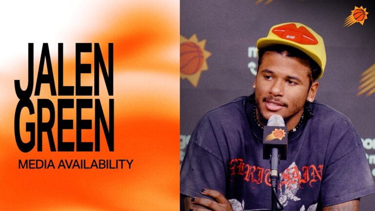 Jalen Green Postgame Media Availability Phoenix Suns 3-28-26