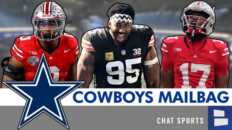 Cowboys Rumors On Myles Garrett Trade, Sonny Styles vs. Caleb Downs & Drafting Carnell Tate? Q&A