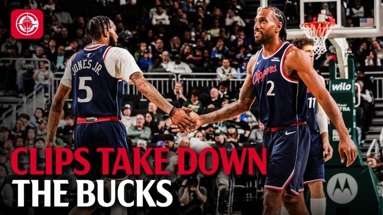 Clippers Beat Bucks for 5th Straight Win