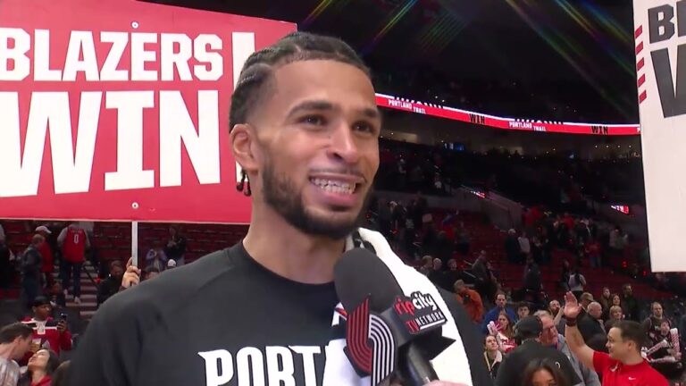 Toumani Camara Postgame Interview Brightside Windows Baseline Report vs Wizards March 29, 2026