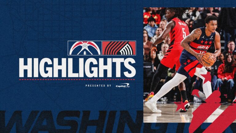 Highlights: Washington Wizards at Portland Trail Blazers 03.29.26