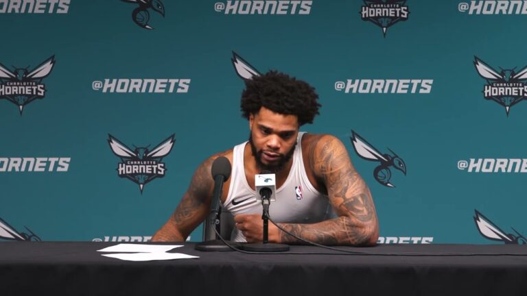 Hornets vs Celtics: Miles Bridges Postgame Media Availability 3 29 2026