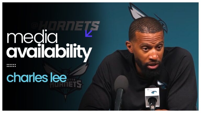 Hornets vs Celtics: Coach Charles Lee Postgame Media Availability 3 29 2026