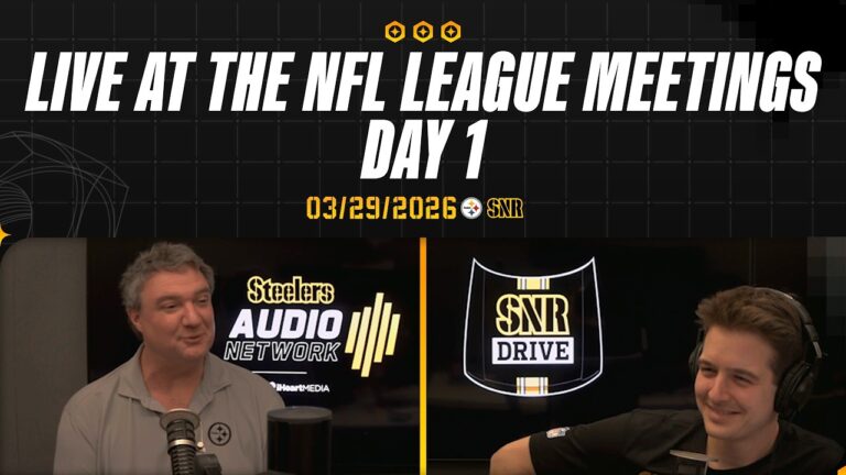 Live At The NFL League Meetings – Day 1 SNR Drive (Mar.29) Pittsburgh Steelers