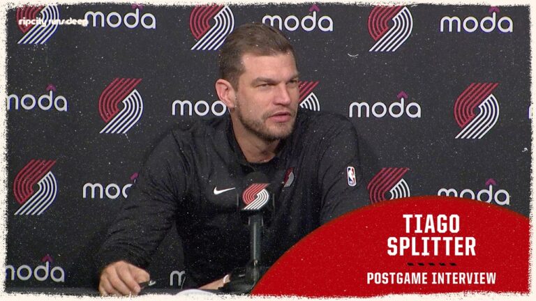 Tiago Splitter On Today’s Win & Next Game Against Clippers Trail Blazers vs Wizards Mar 29, 2026