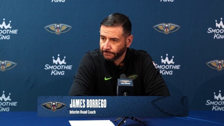 James Borrego Rockets-Pelicans Postgame Interview 3 29 2026