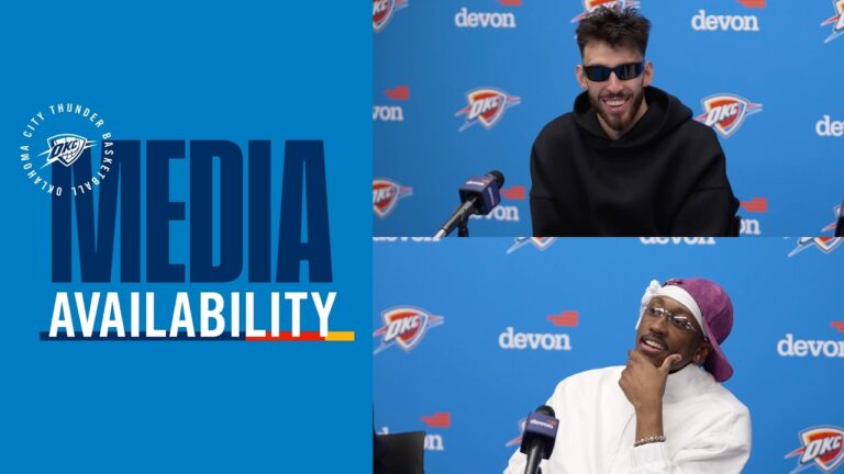 Jalen Williams and Chet Holmgren on playing to strengths Postgame Media March 29, 2026