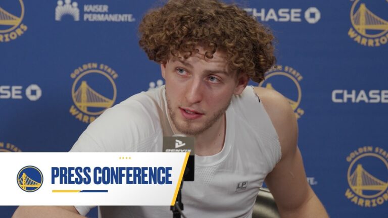 Brandin Podziemski Recaps Warriors Loss to Denver Nuggets Mar. 29, 2026