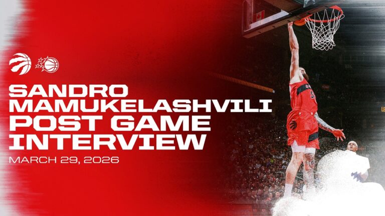 Sandro Mamukelashvili Post Game vs Magic March 29, 2026