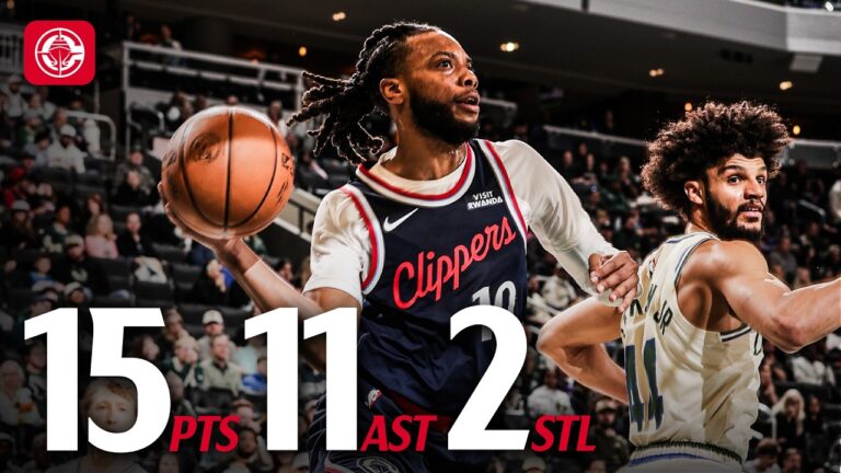 Darius Garland 15 PTS, 11 AST in Win Over Bucks