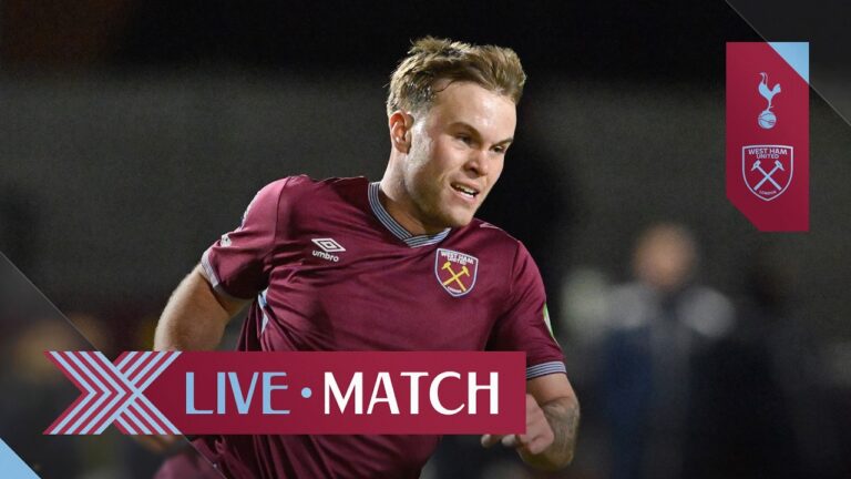 LIVE: Tottenham U21 v West Ham U21 Premier League 2