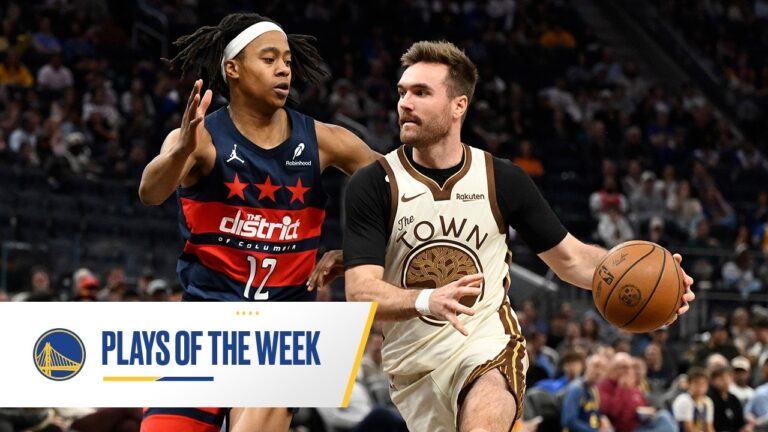 Golden State Warriors Plays of the Week Week 23 (2025-26 NBA Season)