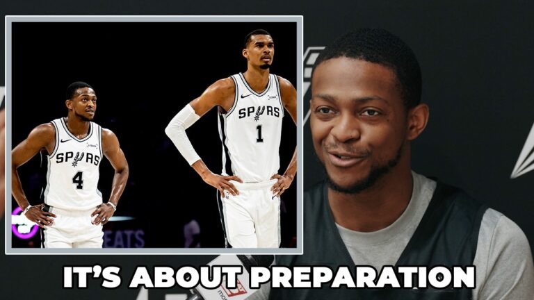 De’Aaron Fox on How the Spurs Are Approaching The Remainder of the Season And Playoff Preparation
