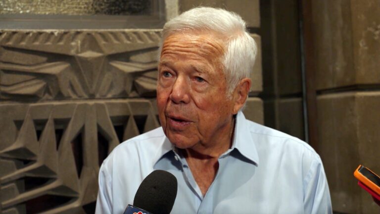 Robert Kraft: So Proud of This Team. New England Patriots