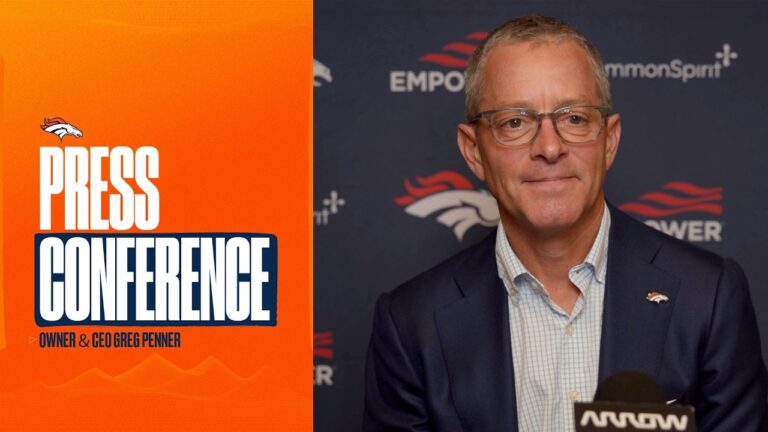 Broncos Owner & CEO Greg Penner on drive to improve: Were never going to feel satisfied