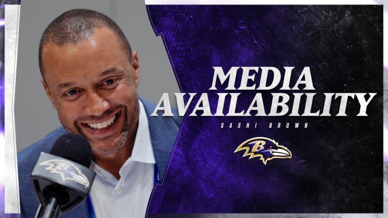 Sashi Brown Full Media Availability at 2026 NFL Meetings Baltimore Ravens