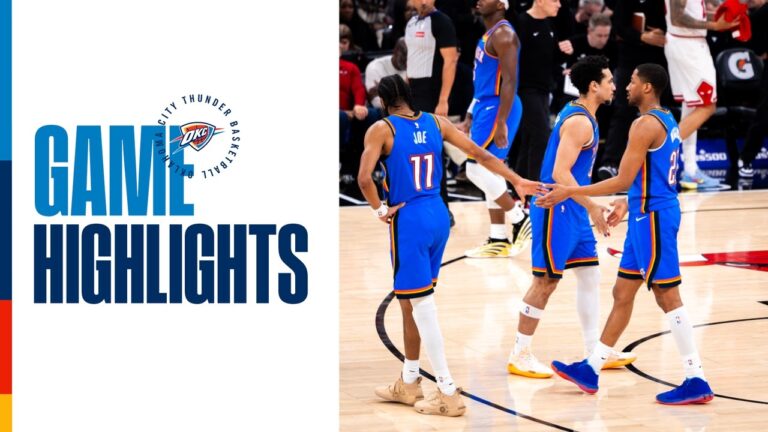 OKC Thunder at Chicago Bulls Game Highlights March 3rd, 2026