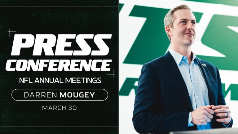 Our Focus is Now on the Draft – GM Darren Mougey Annual League Meeting Press Conference NY Jets