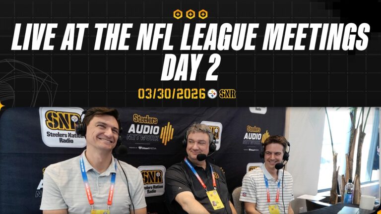 Live At The NFL League Meetings – Day 2 SNR Drive (Mar.30) Pittsburgh Steelers